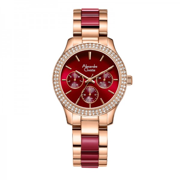 Alexandre Christie AC 2914 Rosegold Red BFBRGRE